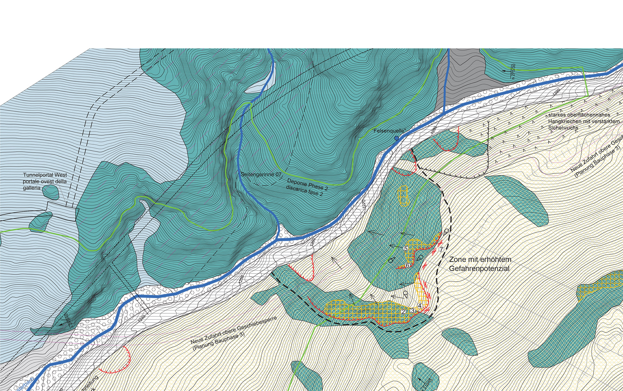 Ingena Geologie, geologische Kartierung